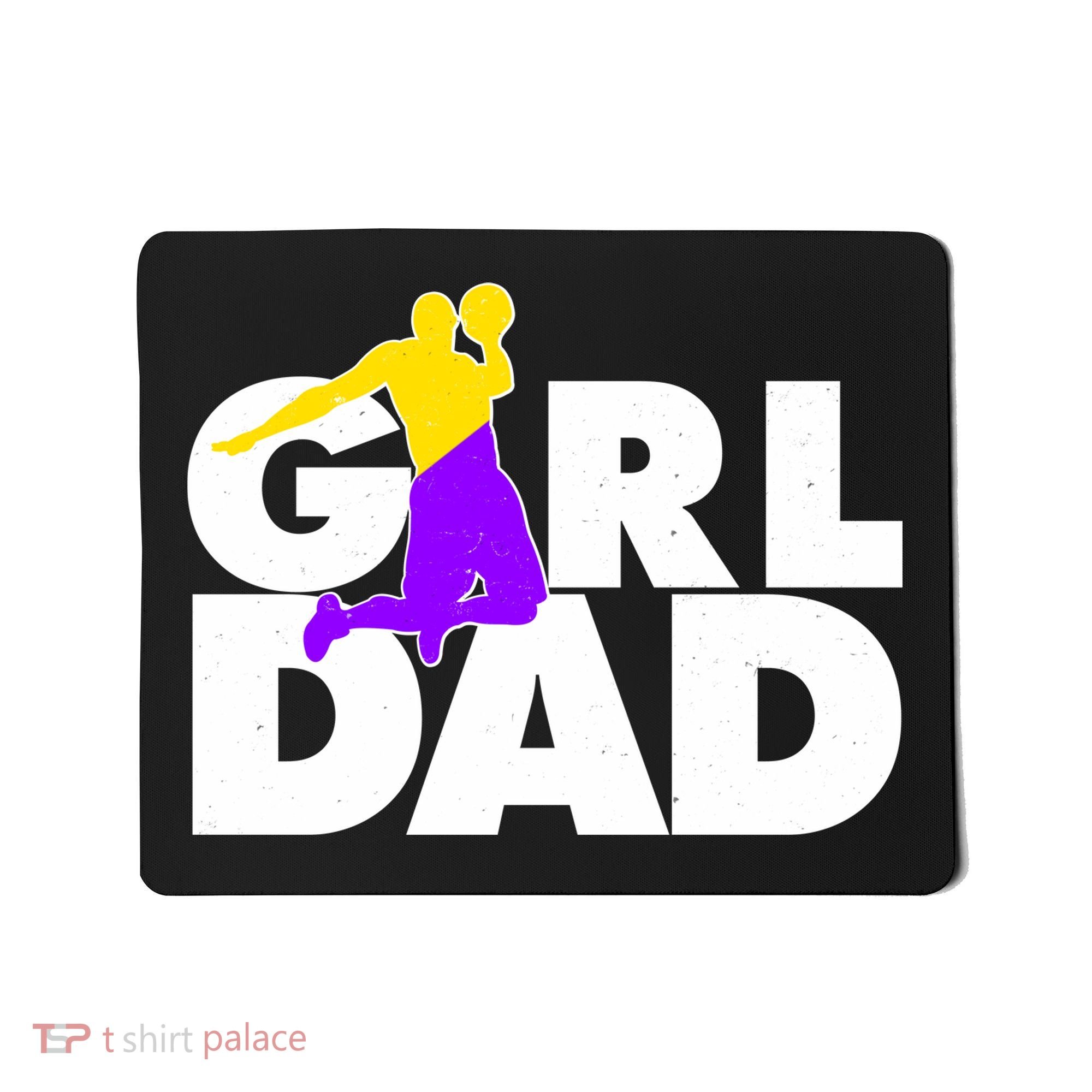 Girl Dad Dunking Tribute Mousepad