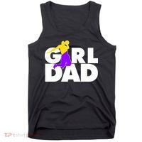 Girl Dad Dunking Tribute Tank Top thumb 0