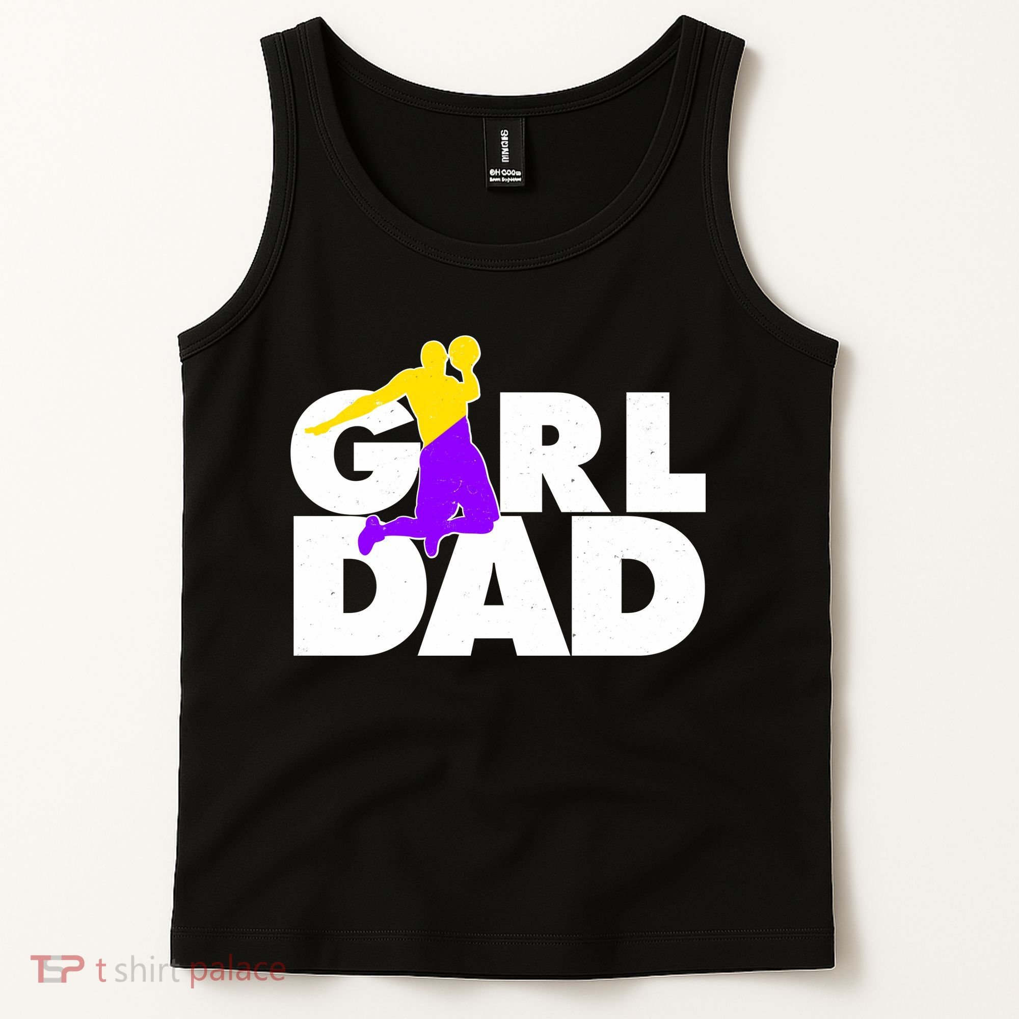 Girl Dad Dunking Tribute Tank Top