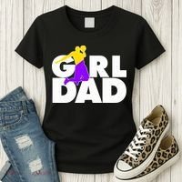 Girl Dad Dunking Tribute Women's T-Shirt thumb 3