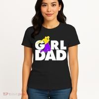 Girl Dad Dunking Tribute Women's T-Shirt thumb 4