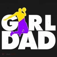 Girl Dad Dunking Tribute Women's T-Shirt thumb 6