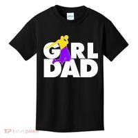 Girl Dad Dunking Tribute Kids T-Shirt thumb 0