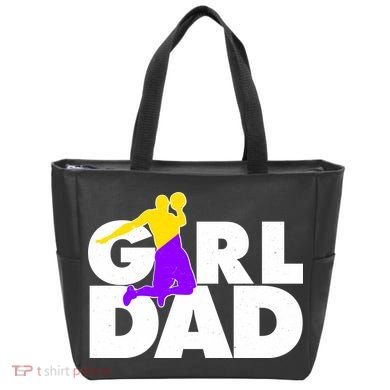 Girl Dad Dunking Tribute Tote Bag