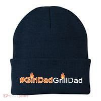 Girl Dad Grill Dad Beanie thumb 0