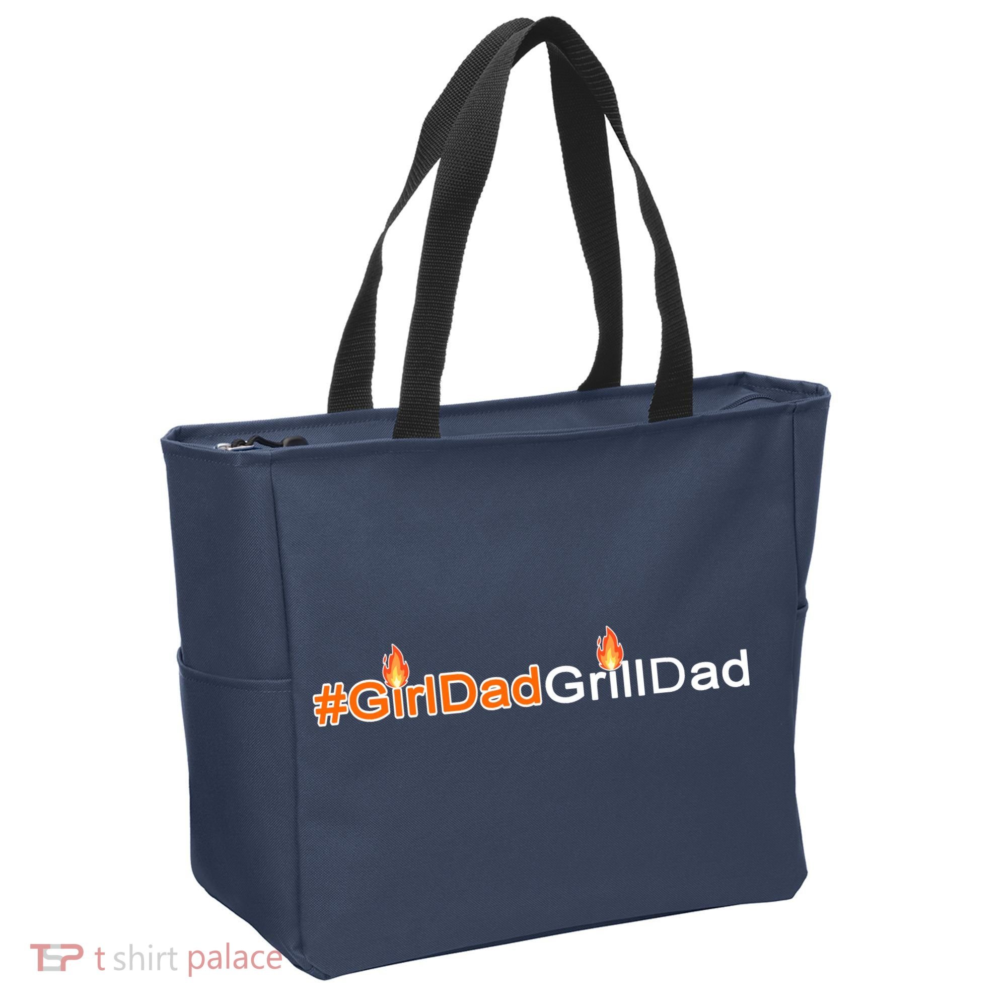Girl Dad Grill Dad Tote Bag