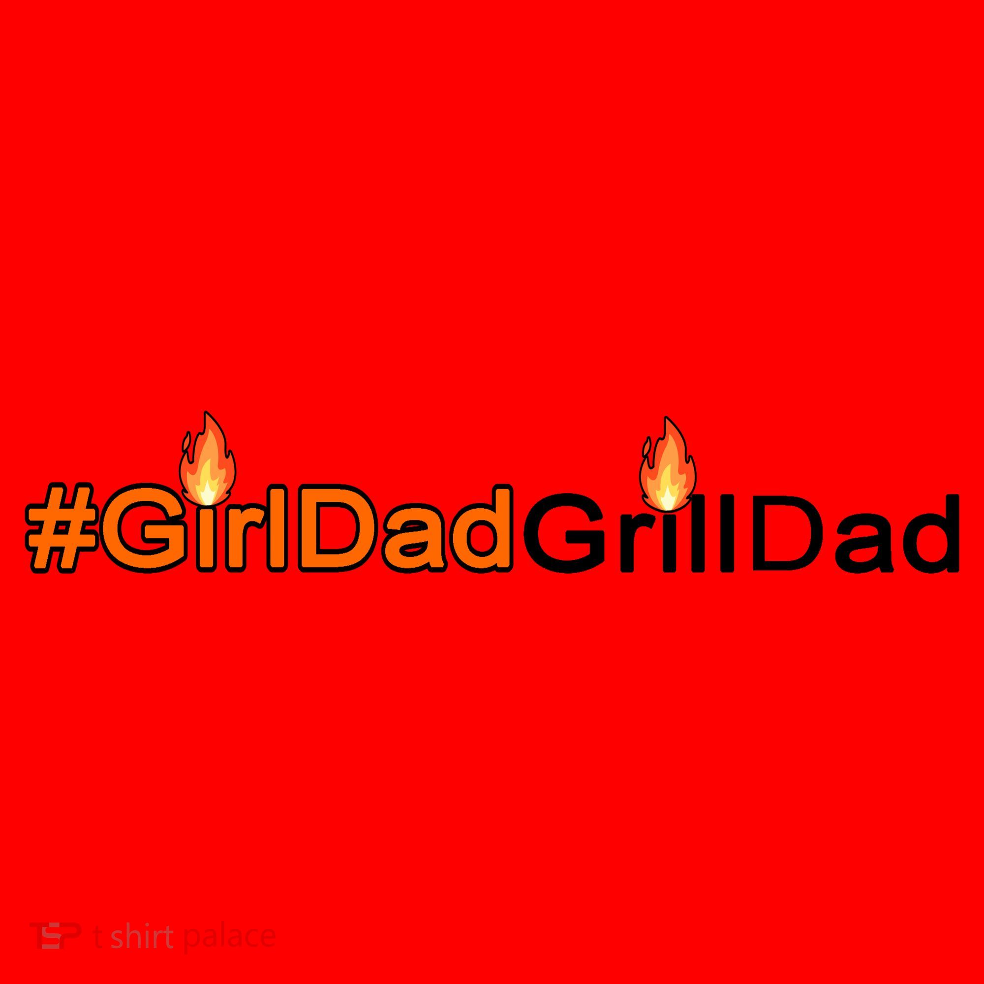 Girl Dad Grill Dad Santa Hat