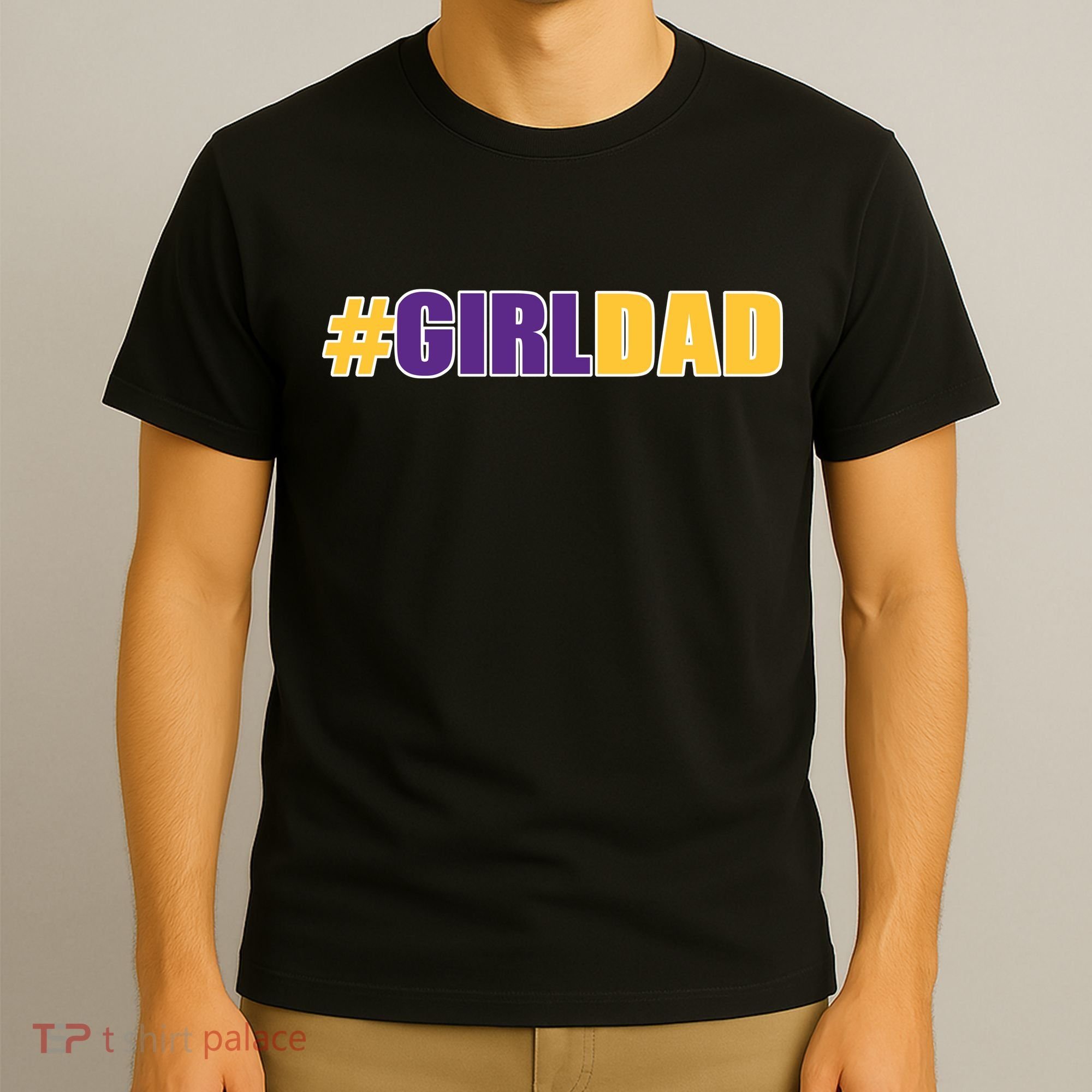 Girl Dad Tribute Memorial T-Shirt