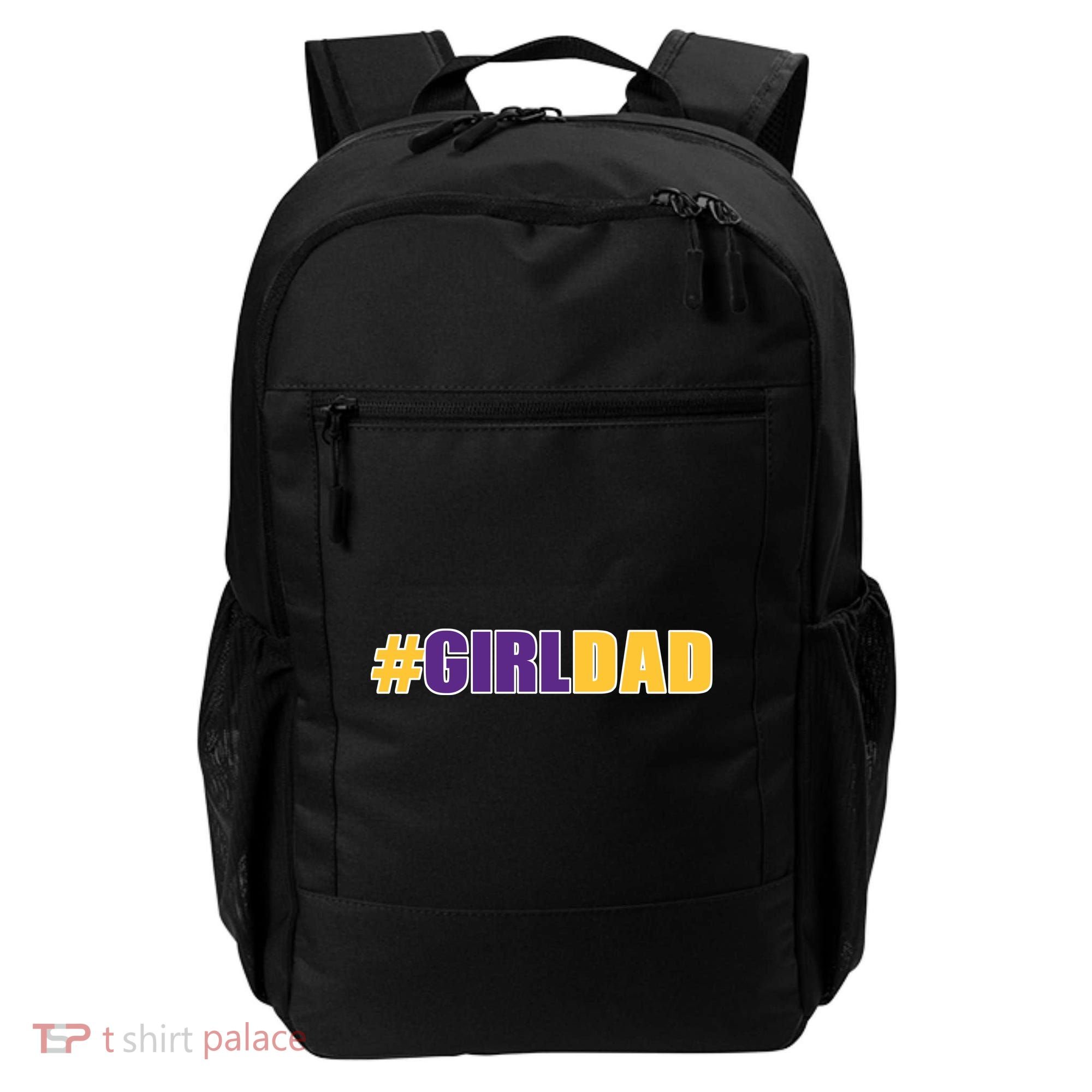 Girl Dad Tribute Memorial Backpack