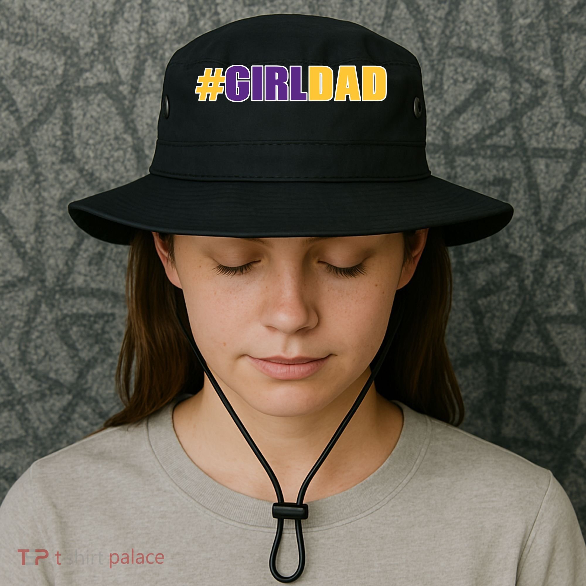 Girl Dad Tribute Memorial Bucket Hat