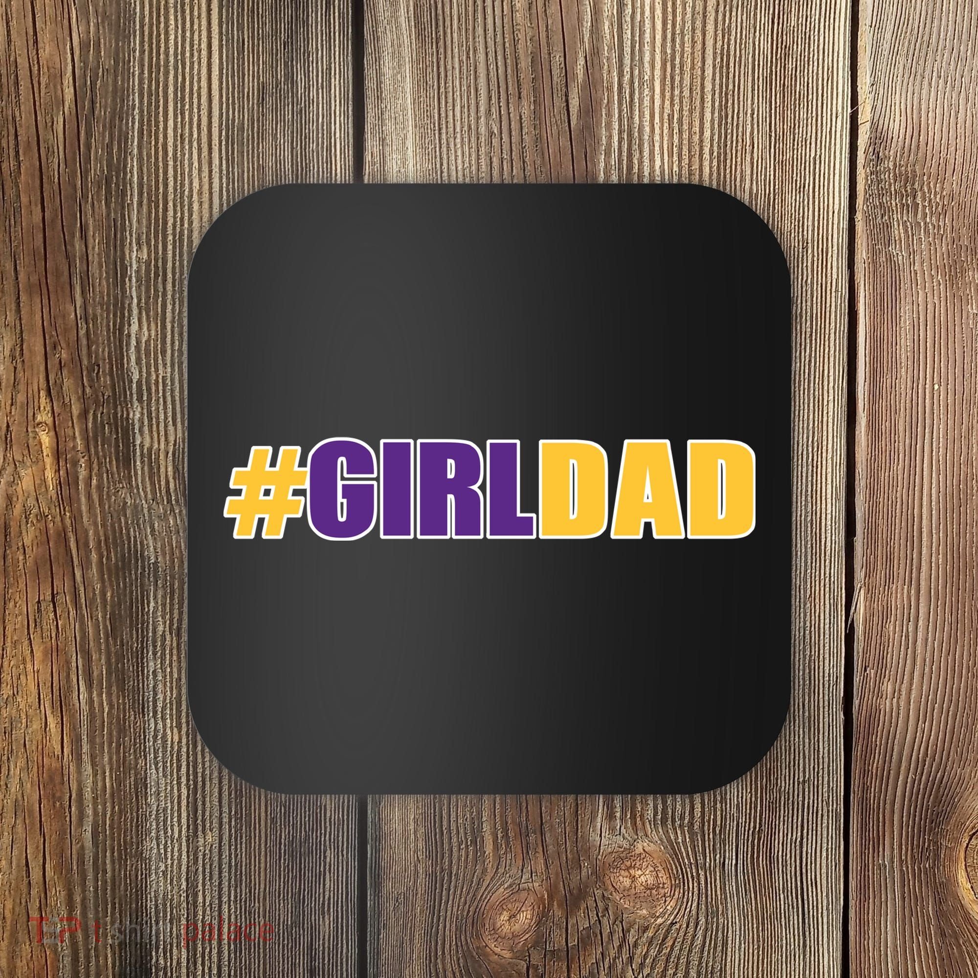 Girl Dad Tribute Memorial Coaster