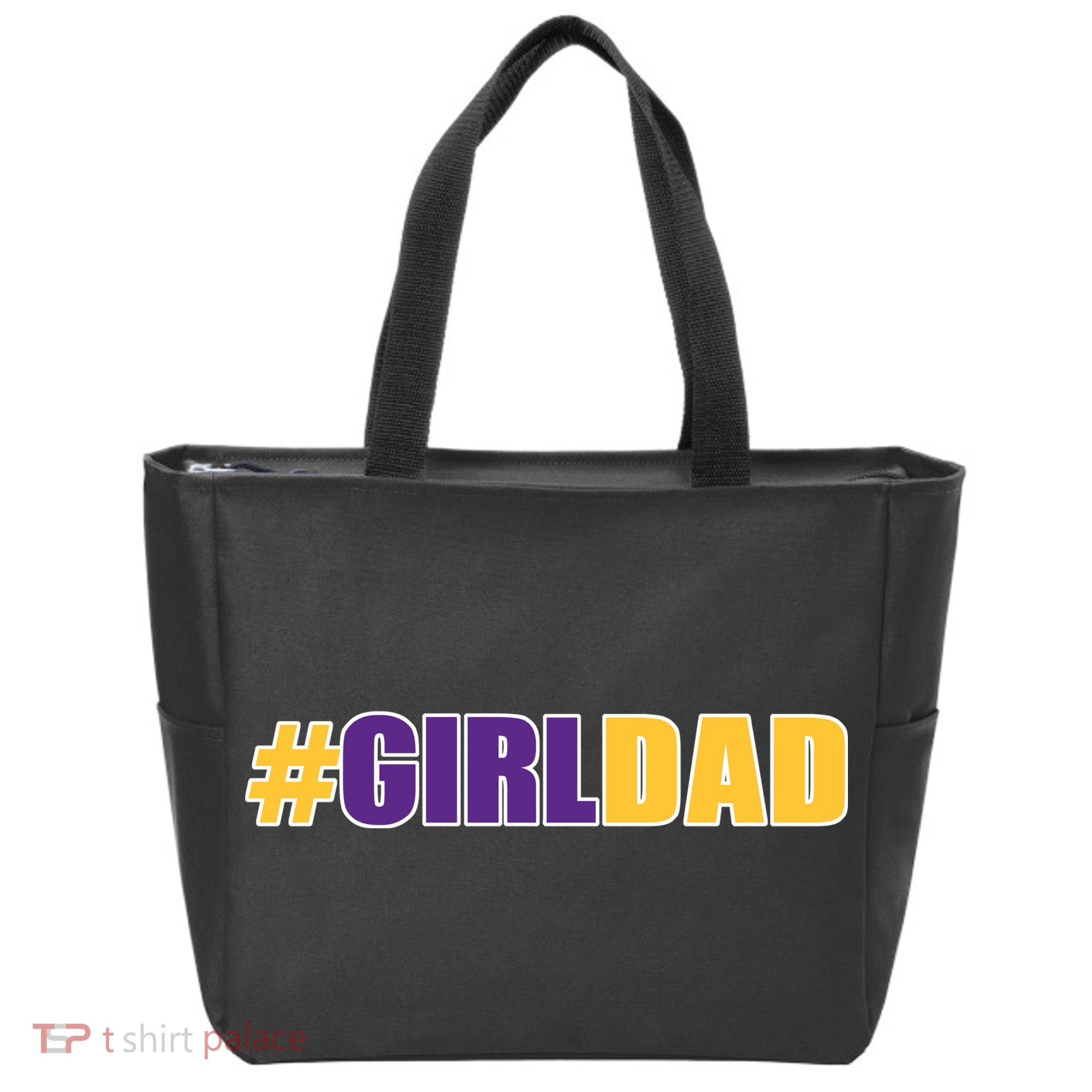 Girl Dad Tribute Memorial Tote Bag