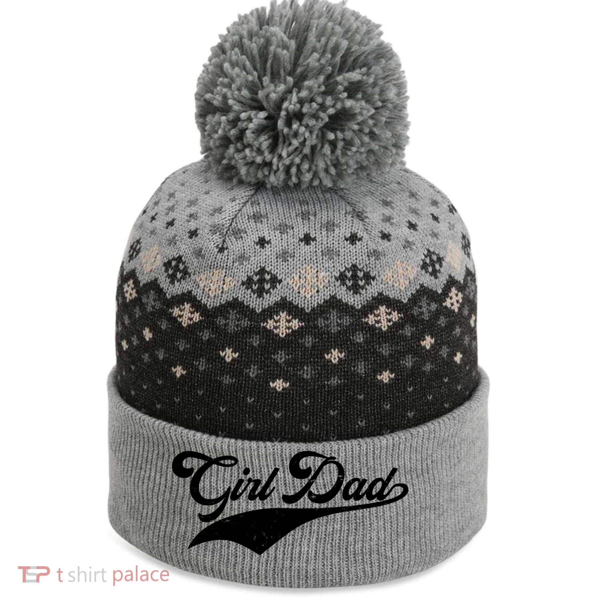Girl Dad Tribute The Baniff Cuffed Pom Beanie