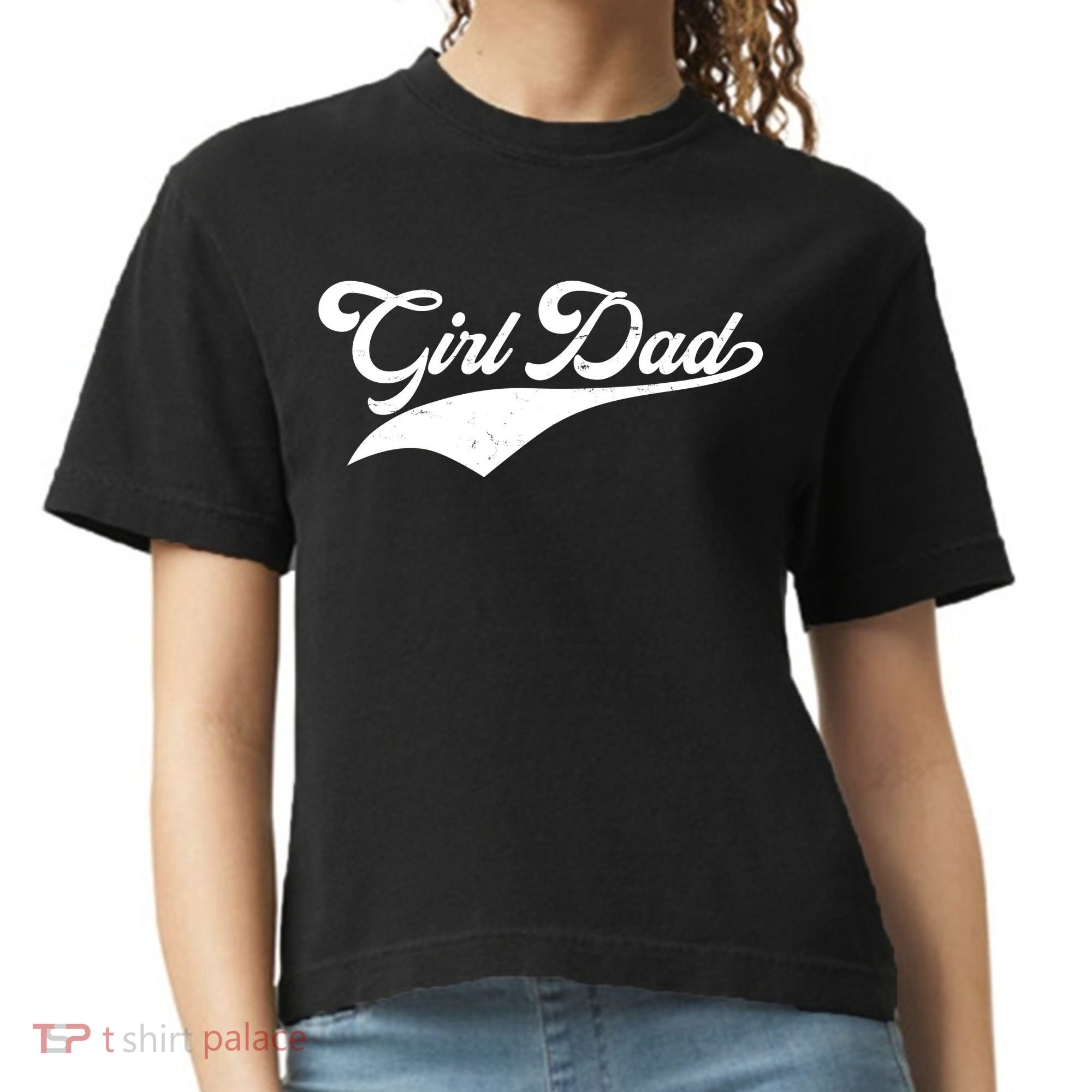 Girl Dad Tribute Comfort Colors Boxy T-Shirt