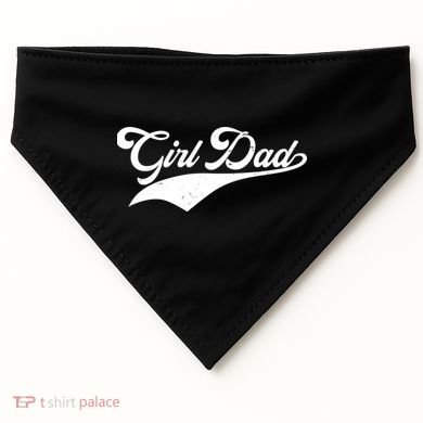 Girl Dad Tribute USA-Made Doggie Bandana