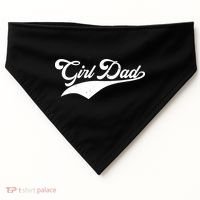 Girl Dad Tribute USA-Made Doggie Bandana thumb 0