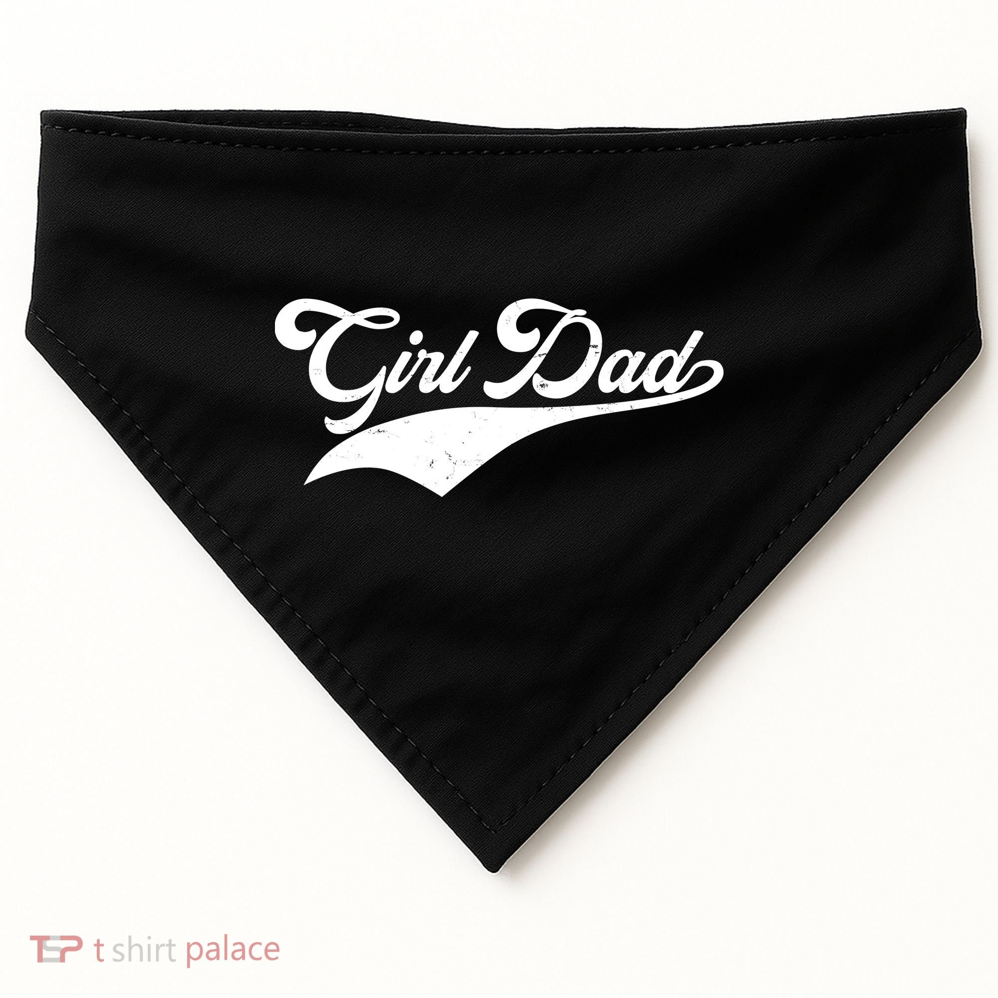 Girl Dad Tribute USA-Made Doggie Bandana