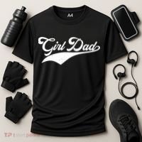 Girl Dad Tribute Cooling Performance Crew T-Shirt thumb 3