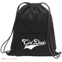 Girl Dad Tribute Sweatshirt Cinch Pack Bag thumb 0
