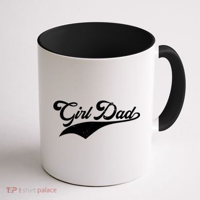 Girl Dad Tribute Coffee Mug back
