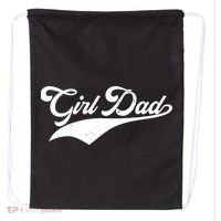 Girl Dad Tribute Drawstring Bag thumb 0