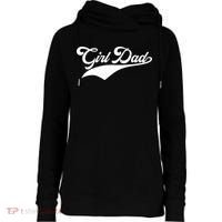 Girl Dad Tribute Womens Funnel Neck Pullover Hood thumb 0