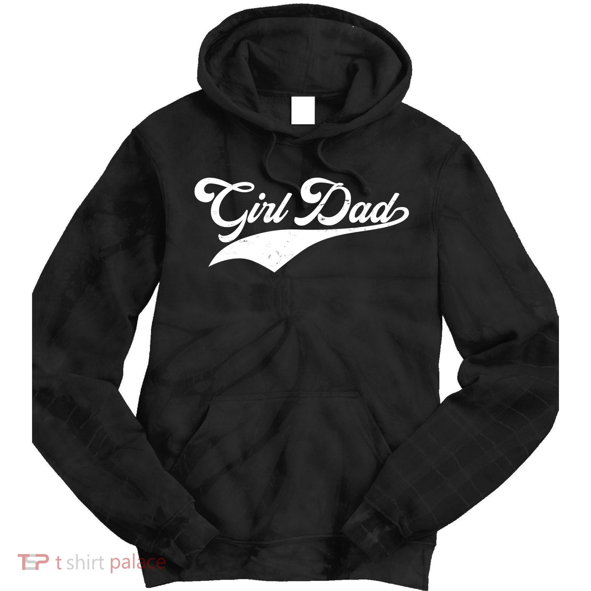 Girl Dad Tribute Tie Dye Hoodie