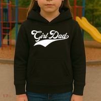 Girl Dad Tribute Kids Hoodie thumb 3