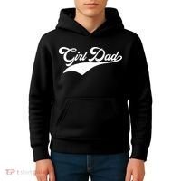 Girl Dad Tribute Kids Hoodie thumb 4