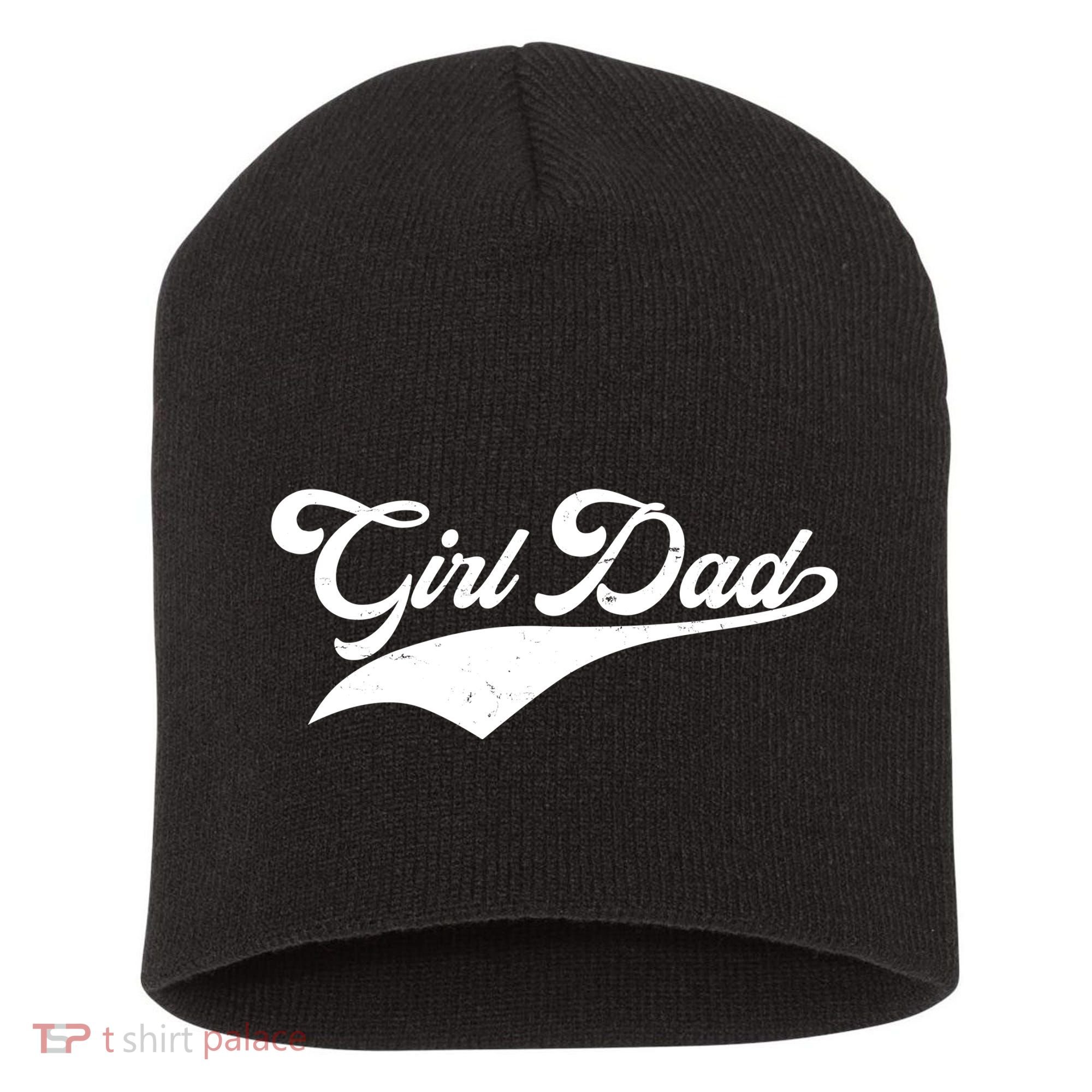 Girl Dad Tribute Short Acrylic Beanie