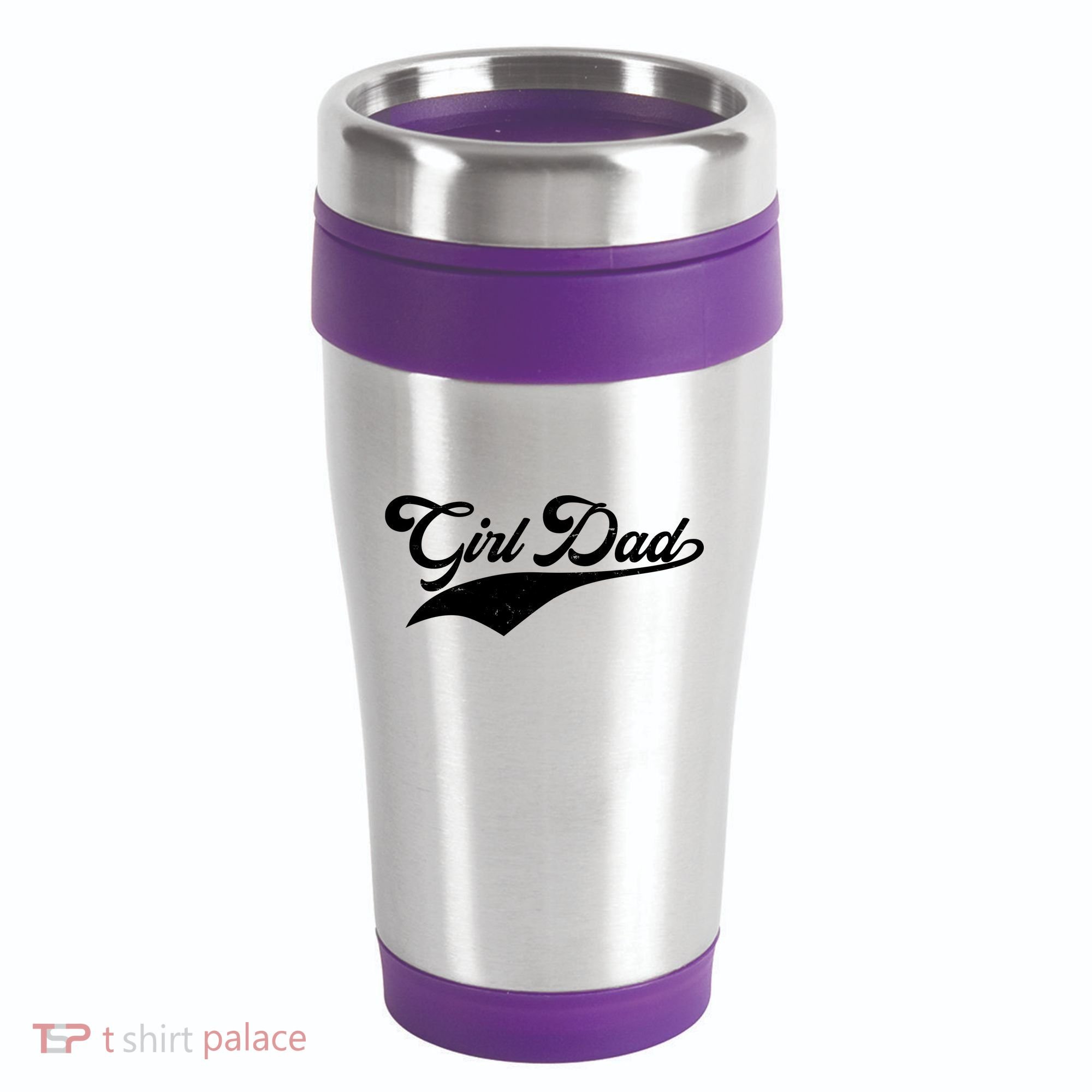 Girl Dad Tribute 16oz Travel Tumbler
