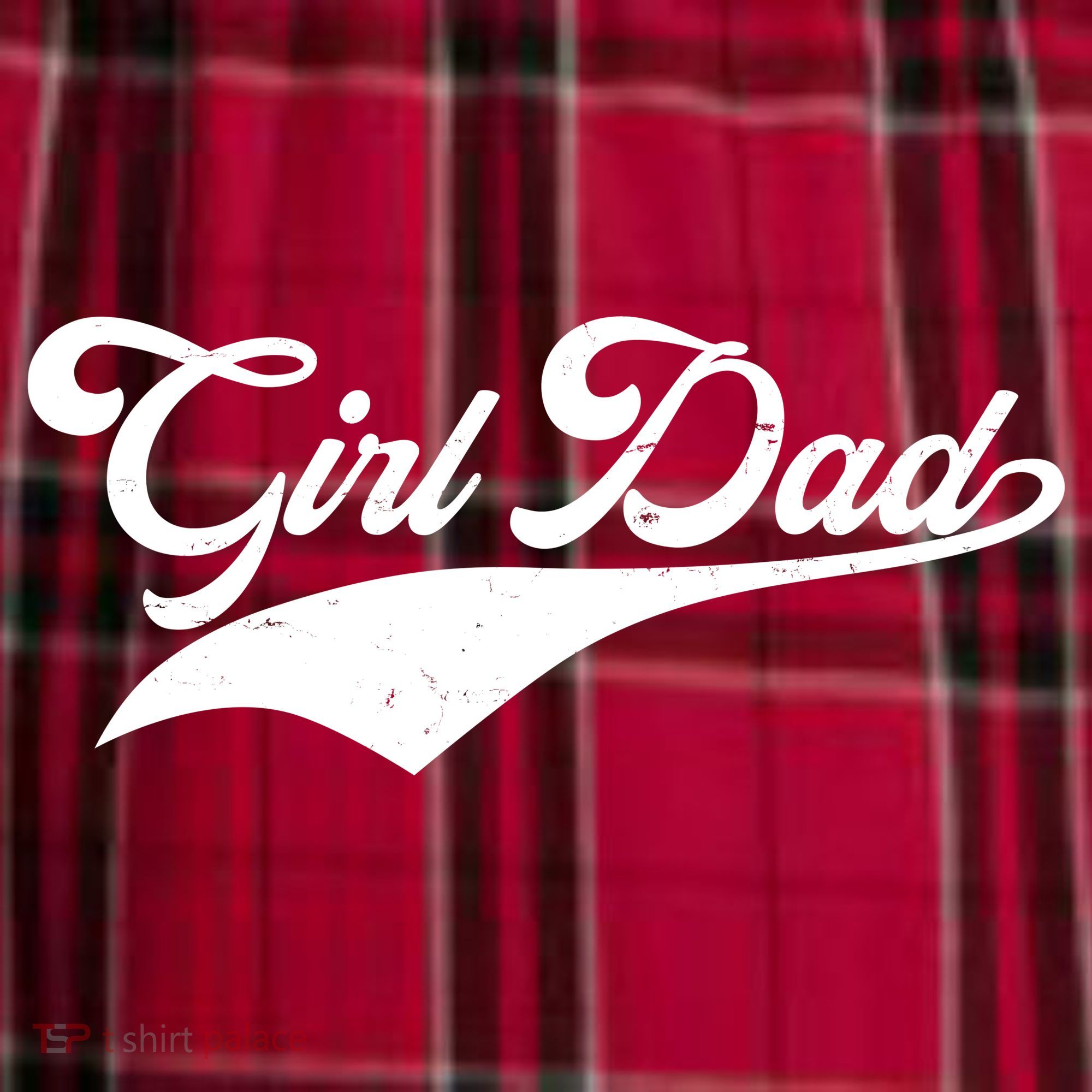 Girl Dad Tribute Men's Flannel Plaid Pajama Pants