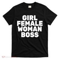 Girl Female Woman Boss T-Shirt thumb 0