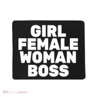Girl Female Woman Boss Mousepad thumb 0