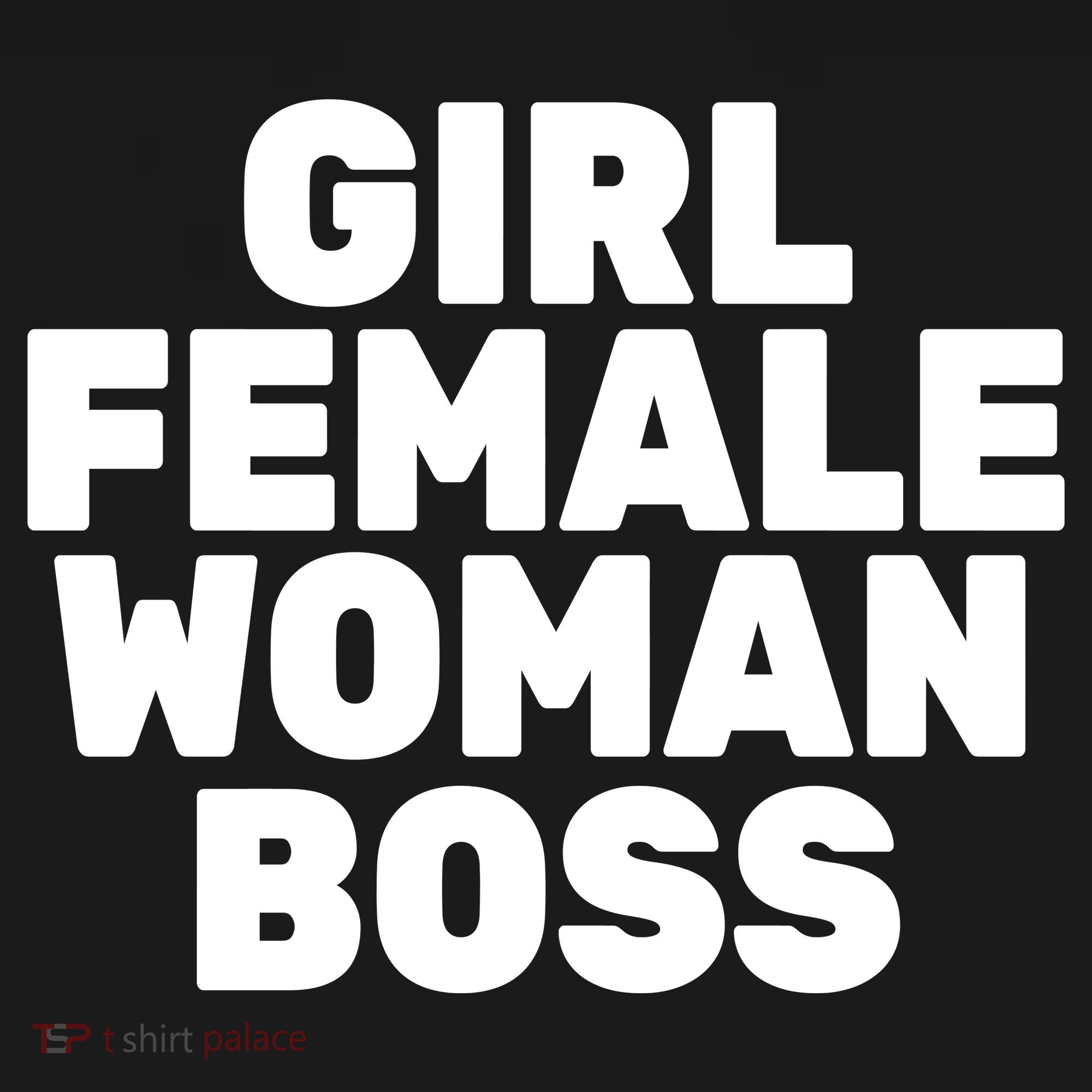 Girl Female Woman Boss Women's Tank Top