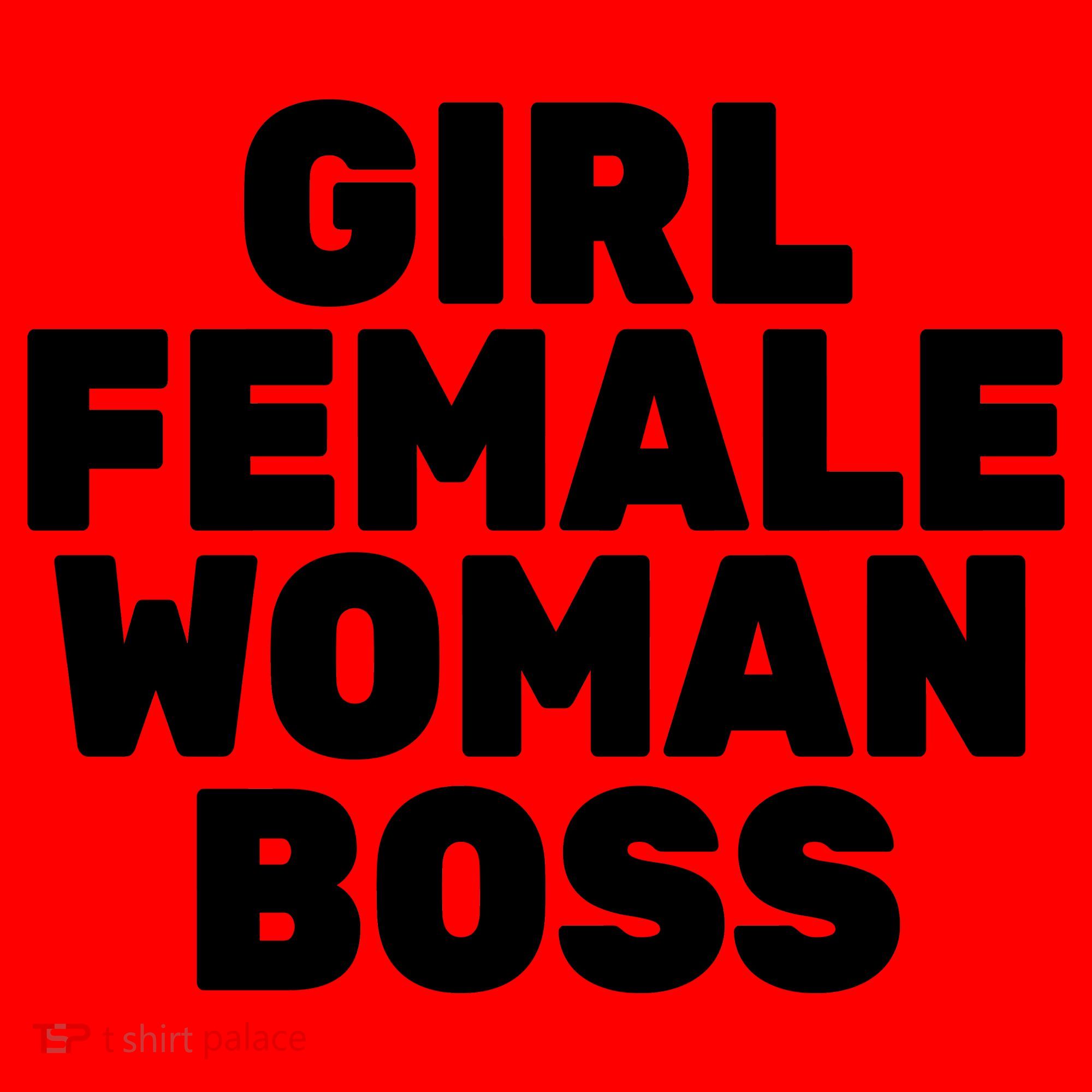 Girl Female Woman Boss Santa Hat