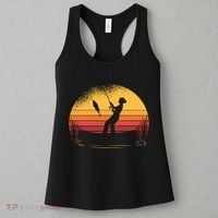Girl Fishing Sunset Women's Tank Top thumb 3