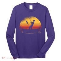 Girl Fishing Sunset Long Sleeve Shirt thumb 0
