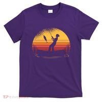 Girl Fishing Sunset T-Shirt thumb 0