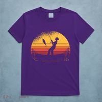 Girl Fishing Sunset T-Shirt thumb 5
