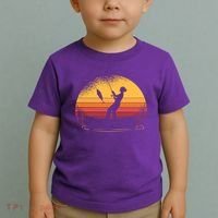 Girl Fishing Sunset Toddler T-Shirt thumb 2