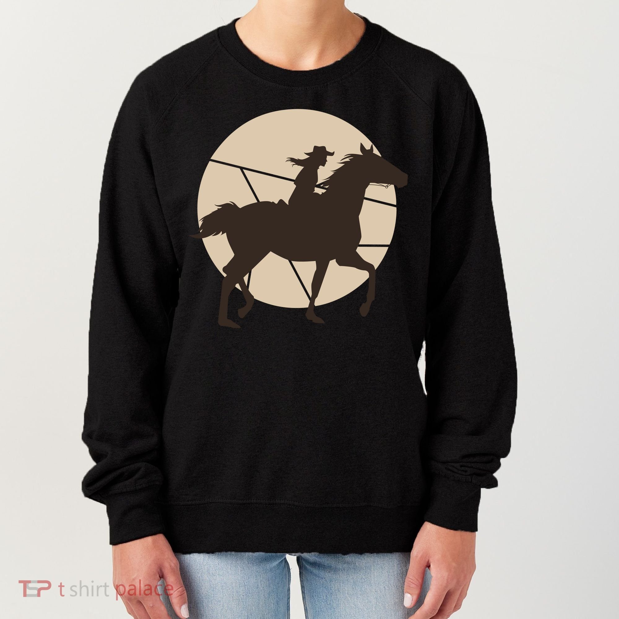 Girl Horse Rider Women's Sweatshirt