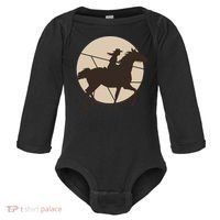 Girl Horse Rider Baby Long Sleeve Bodysuit thumb 0