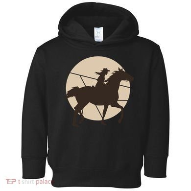 Girl Horse Rider Toddler Hoodie