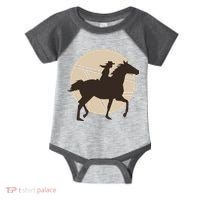Girl Horse Rider Infant Baby Jersey Bodysuit thumb 0
