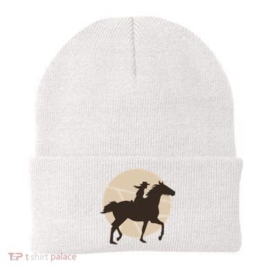 Girl Horse Rider Beanie