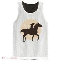 Girl Horse Rider Mesh Reversible Basketball Jersey Tank thumb 0