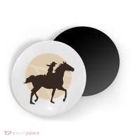 Girl Horse Rider Magnet thumb 0