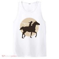 Girl Horse Rider PosiCharge Competitor Tank thumb 0