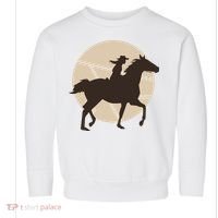 Girl Horse Rider Toddler Sweatshirt thumb 0
